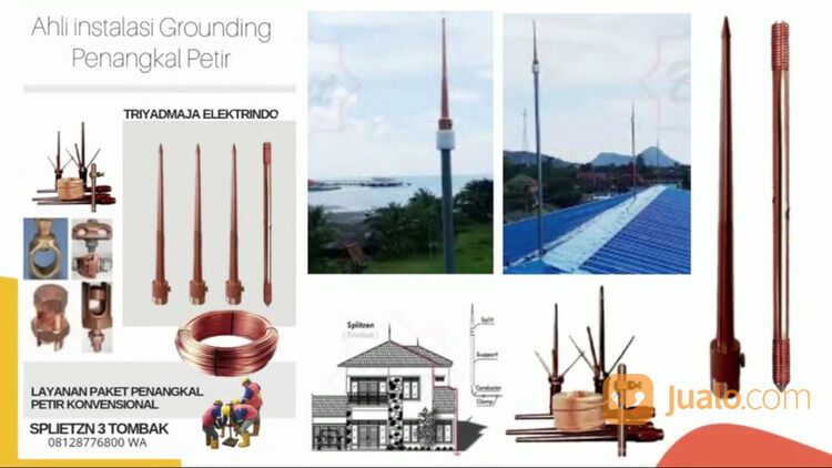 Toko Agen Instalasi Anti Petir Pasang Penangkal Petir Bekasi