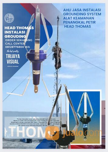 Toko Agen Instalasi Anti Petir Pasang Penangkal Petir Bekasi