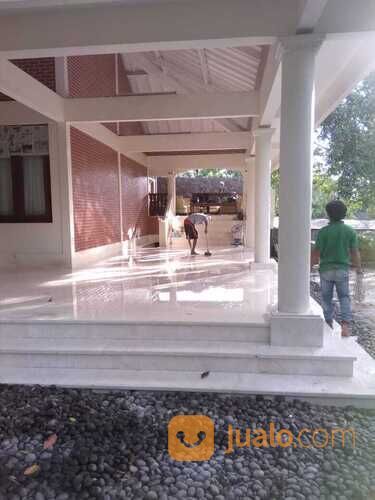 Jasa poles lantai marmer dan granit