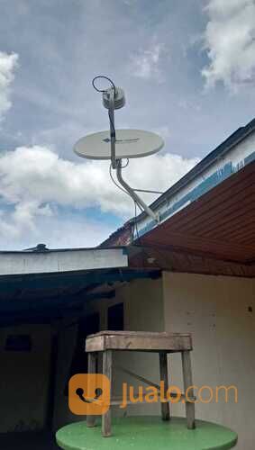 PARABOLA MINI ANTENA TV DIGITAL FULL SET MURAH