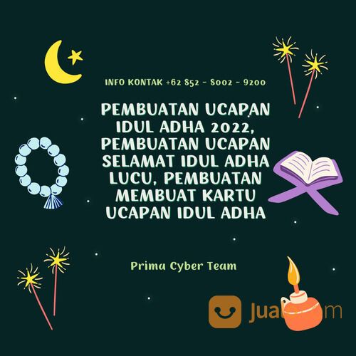 TERBARU!!! pembuatan membuat kartu ucapan idul adha