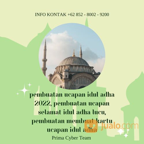 TERBARU!!! pembuatan membuat kartu ucapan idul adha