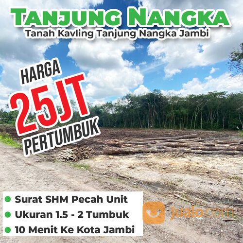 Tanah Kaplingan Perumahan Tanjung Nangka