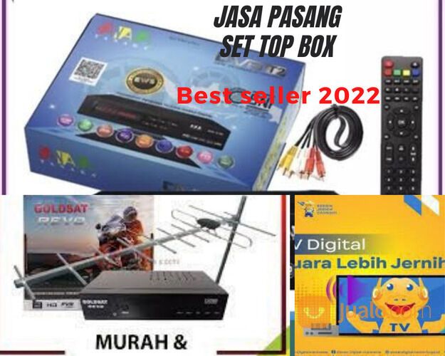 Toko Terdekat Pasang Antena Tv Digital Dan STB Pondok Gede Bekasi.