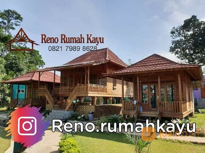 Rumah Kayu Bongkar Pasang