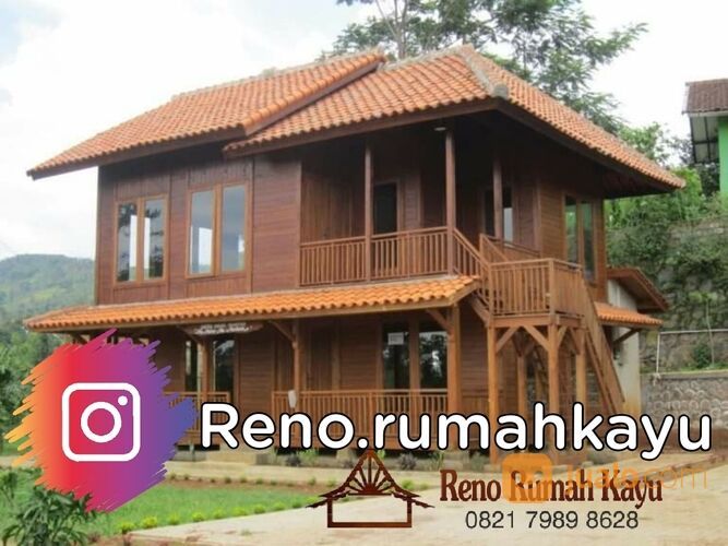 Rumah Kayu Bongkar Pasang
