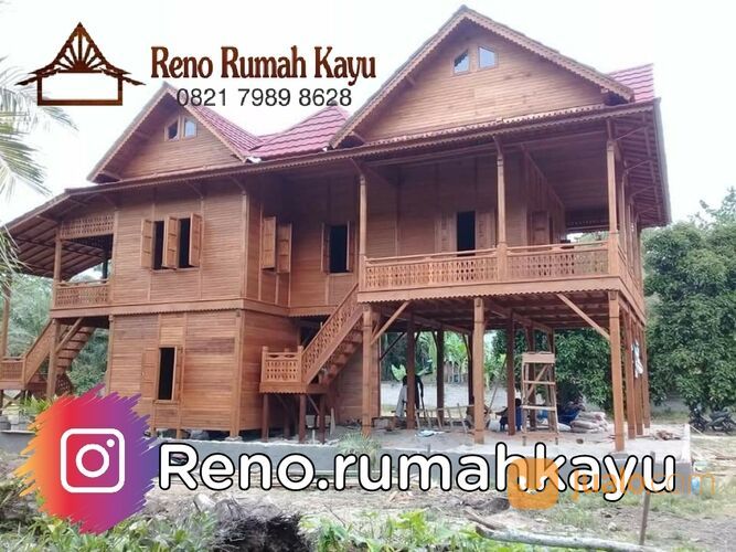 Rumah Kayu Bongkar Pasang