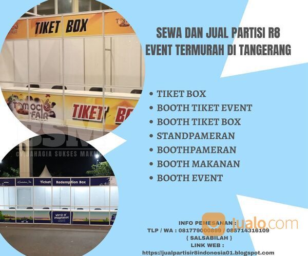 TIKET BOX - BOOTH PAMERAN MURAH