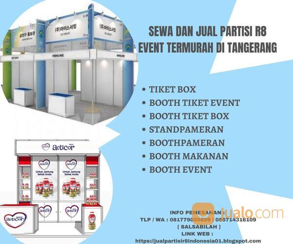 TIKET BOX - BOOTH PAMERAN MURAH