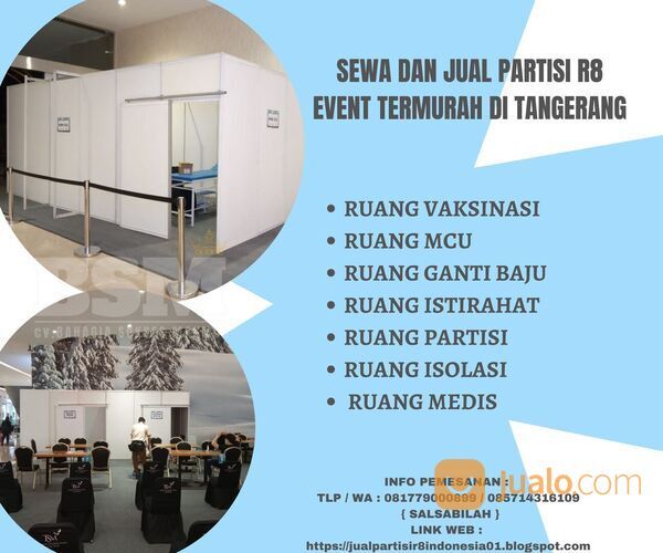 SEWA RUANGAN PARTISI - RUANG GANTI BOGOR