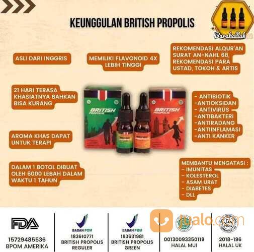 British Propolis Jakarta // 0895605298912