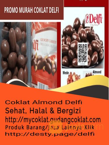 Coklat Almond Delfi