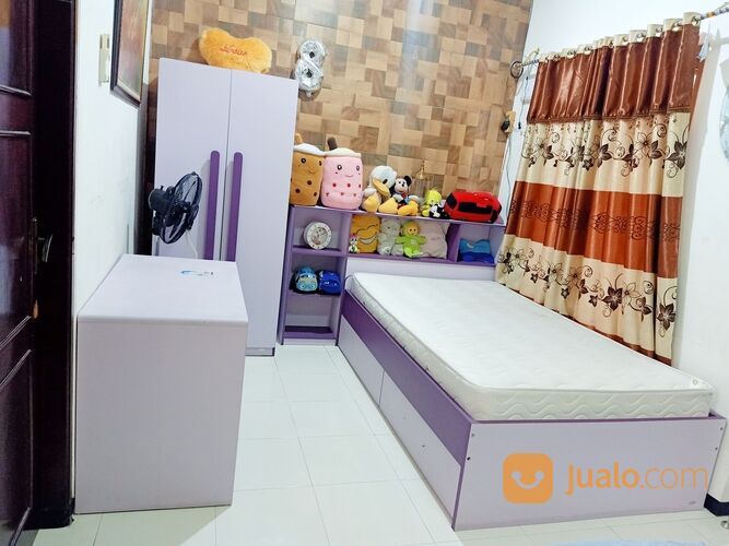 Bed Set Plus Kasur 120x200 Merk INFORMA.Belinya 11,5 Jt Di INFORMA.Like New.Bs Cek Sepuasnya