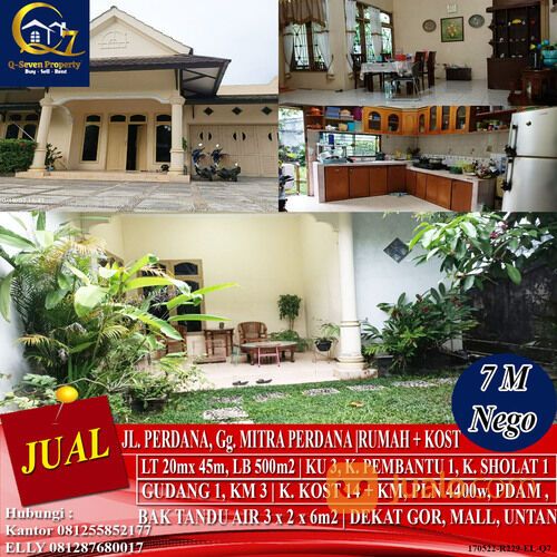 Rumah Strategis, Jl. Perdana, Gg. Mitra Perdana, Pontianak