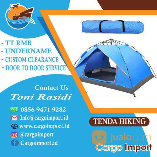 Jasa Import Tenda Hiking | PSL CARGO | 085694719282