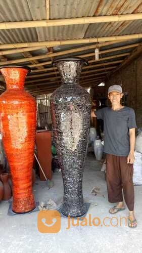 Pot Gerabah Lukis Unik dan Cantik, dapatkan engan harga murah langsung pengrajin jogja