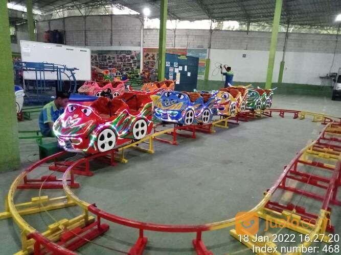 mainan anak odong pasar malam mini coaster baru