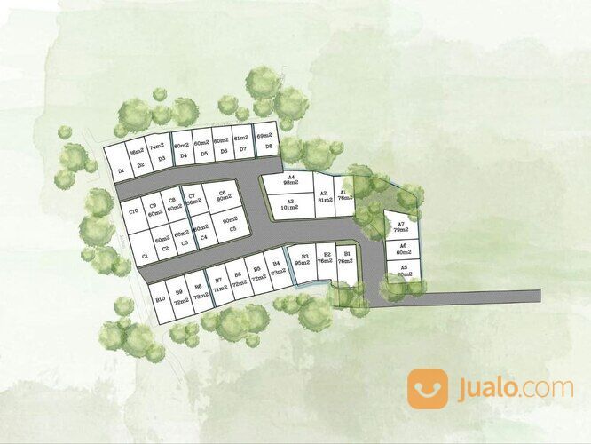 Rumah Rooftop Mewah 3LT dekat AEON Mall BSD Bintaro Jakarta Selatan Tangerang