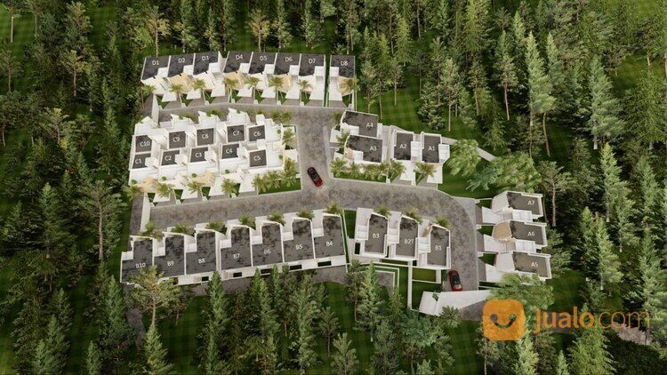 Rumah Rooftop Mewah 3LT dekat AEON Mall BSD Bintaro Jakarta Selatan Tangerang