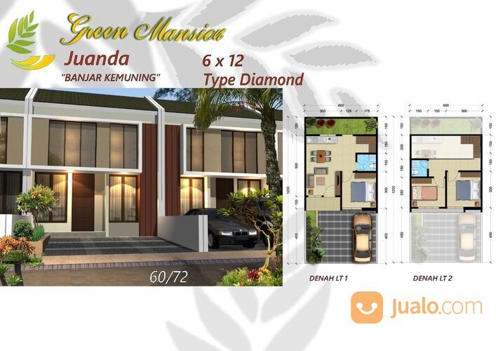 Rumah Ready GREEN MANSION Juanda BANJAR KEMUNING Sedati Sidoarjo