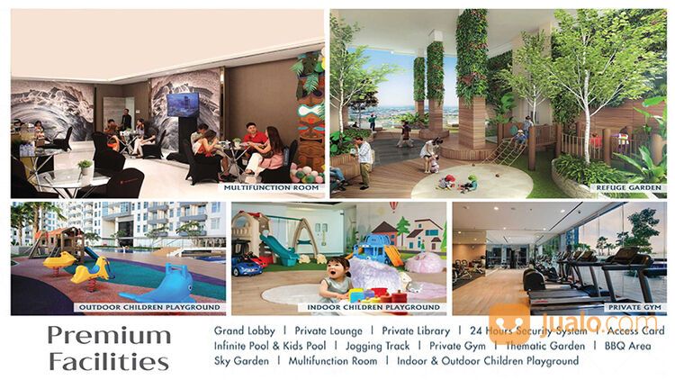 APARTEMEN PAKUWON RESIDENCES BEKASI, 600 Jt-an dgn Fasilitas seperti Kota Kasablanka