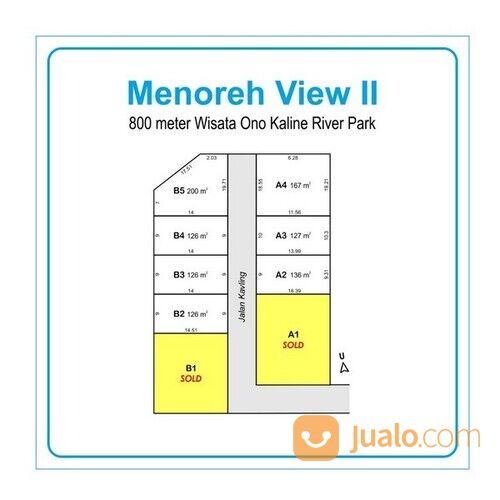 Tanah Villa Kulon Progo View Cantik, Depan SD Semaken Dua