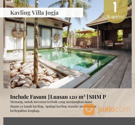 Tanah Villa Kulon Progo View Cantik, Depan SD Semaken Dua