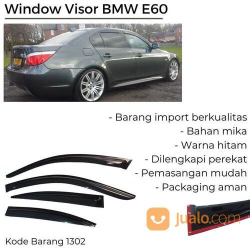 Window Visor Talang Air BMW E60 (03-10)