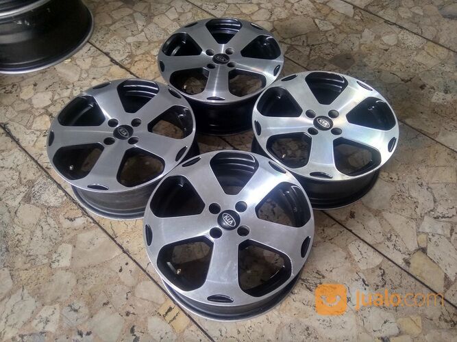 VELG MOBIL BEKAS ORI COPOTAN KIA RIO RING 16 LEBAR 6 PCD 4x100 (4pcs)