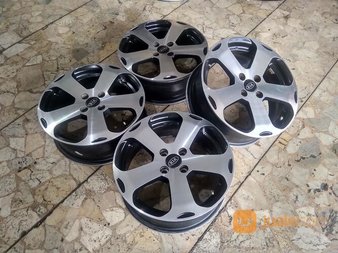 VELG MOBIL BEKAS ORI COPOTAN KIA RIO RING 16 LEBAR 6 PCD 4x100 (4pcs)