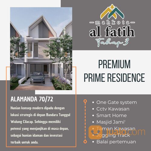 Perumahan Strategis Depan Bandara Tunggul Wulung Cilacap