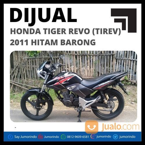 Murah Motor HONDA TIGER REVO (TIREV) 2011 HITAM BARONG