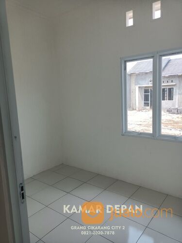 Rumah subsidi siap huni sudah ada dapur dekat pintu tol Karawang barat, Unsika, KIIC