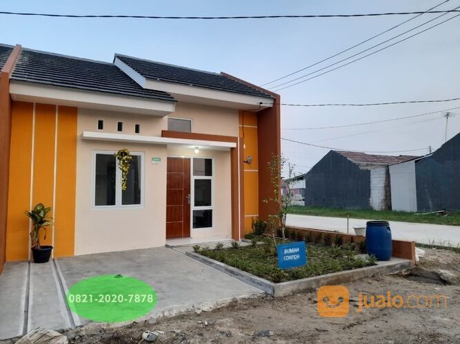 Rumah subsidi siap huni sudah ada dapur dekat pintu tol Karawang barat, Unsika, KIIC