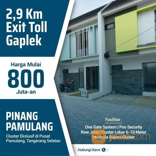 Perumahan Pamulang Tangerang Selatan | CLUSTER PINANG PAMULANG