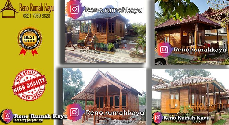 Rumah kayu dan villa kayu murah