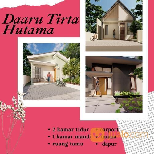 Rumah Purwomartani Harga Cincay Dengan Nuansa Asri Dekat Sungai