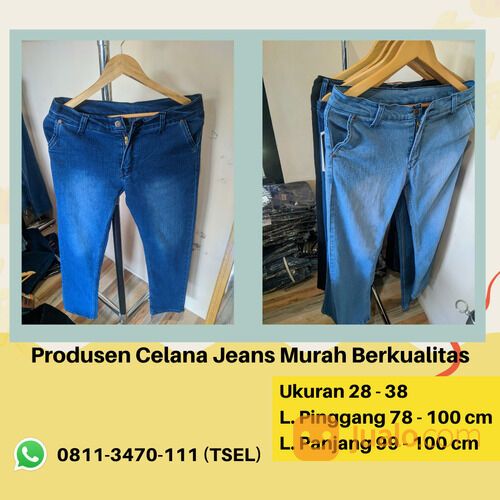 BERKUALITAS !! WA : 0811-3470-111 (TSEL), Grosir Celana Jeans 50 Ribuan Bandung di Sidoarjo
