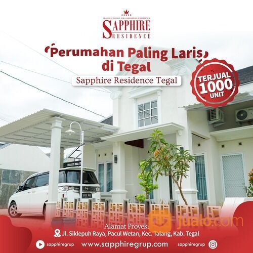 perumahan di tegal sapphire residence tegal full furnish
