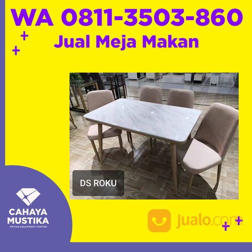 WA 0811-3503-860, Meja Makan Tempered Glass Malang