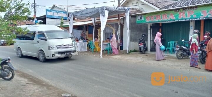 Rumah Murah Karawang Barat Lok jl Raya Cilamaya wetan Tanah Luas bisa tuk Usaha Ramai