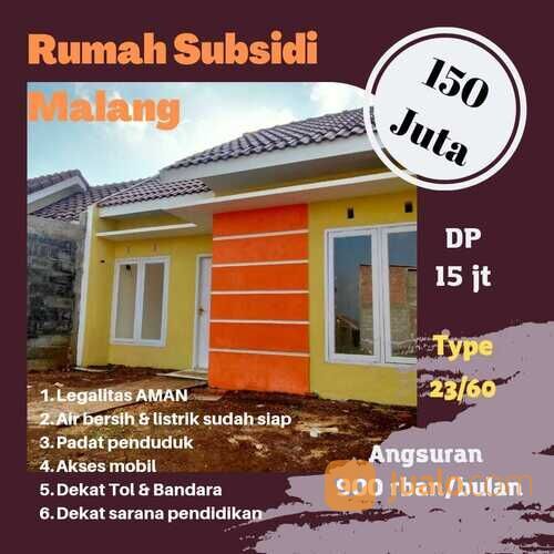 Rumah KPR Subsidi DP 15 Juta Dekat Tol Singosari Bandara