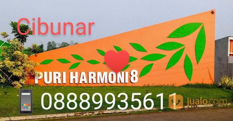Rumah subsidi cicilan tetap siap huni di Puri harmoni 8 extension