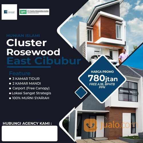 Perumahan Syariah Cileungsi Bogor | ROSEWOOD EAST CIBUBUR