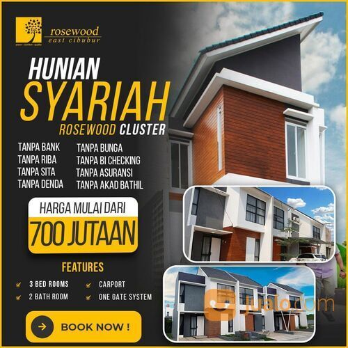 Perumahan Syariah Cileungsi Bogor | ROSEWOOD EAST CIBUBUR