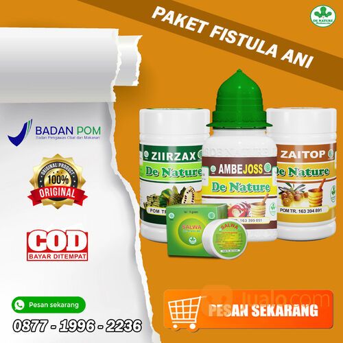 Obat Fistula Ani Fisurani Pistula ANI Kronis Menahun Abses Perianal Benjolan Anus Bernanah