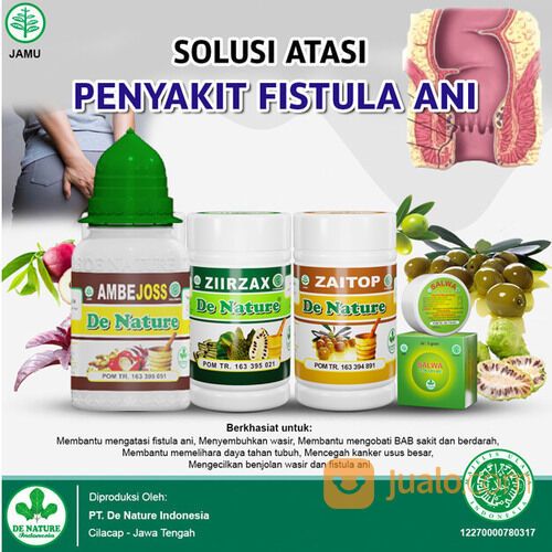 Obat Fistula Ani Fisurani Pistula ANI Kronis Menahun Abses Perianal Benjolan Anus Bernanah