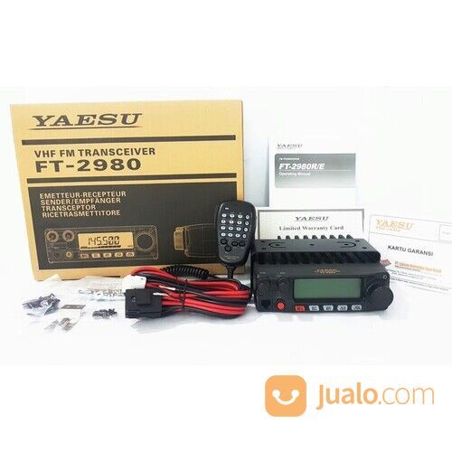 YAESU FT-2980R 80Watt Heavy-Duty 144MHz VHF FM Transceiver