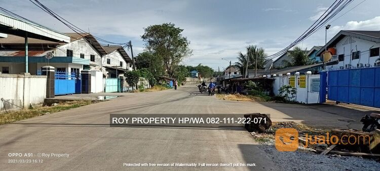 Tanah Cikupa Tangerang Banten 1.1 Ha Kawasan Industri Bonen INDUSTRI - MURAH