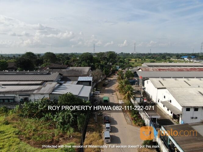 Tanah Cikupa Tangerang Banten 1.1 Ha Kawasan Industri Bonen INDUSTRI - MURAH